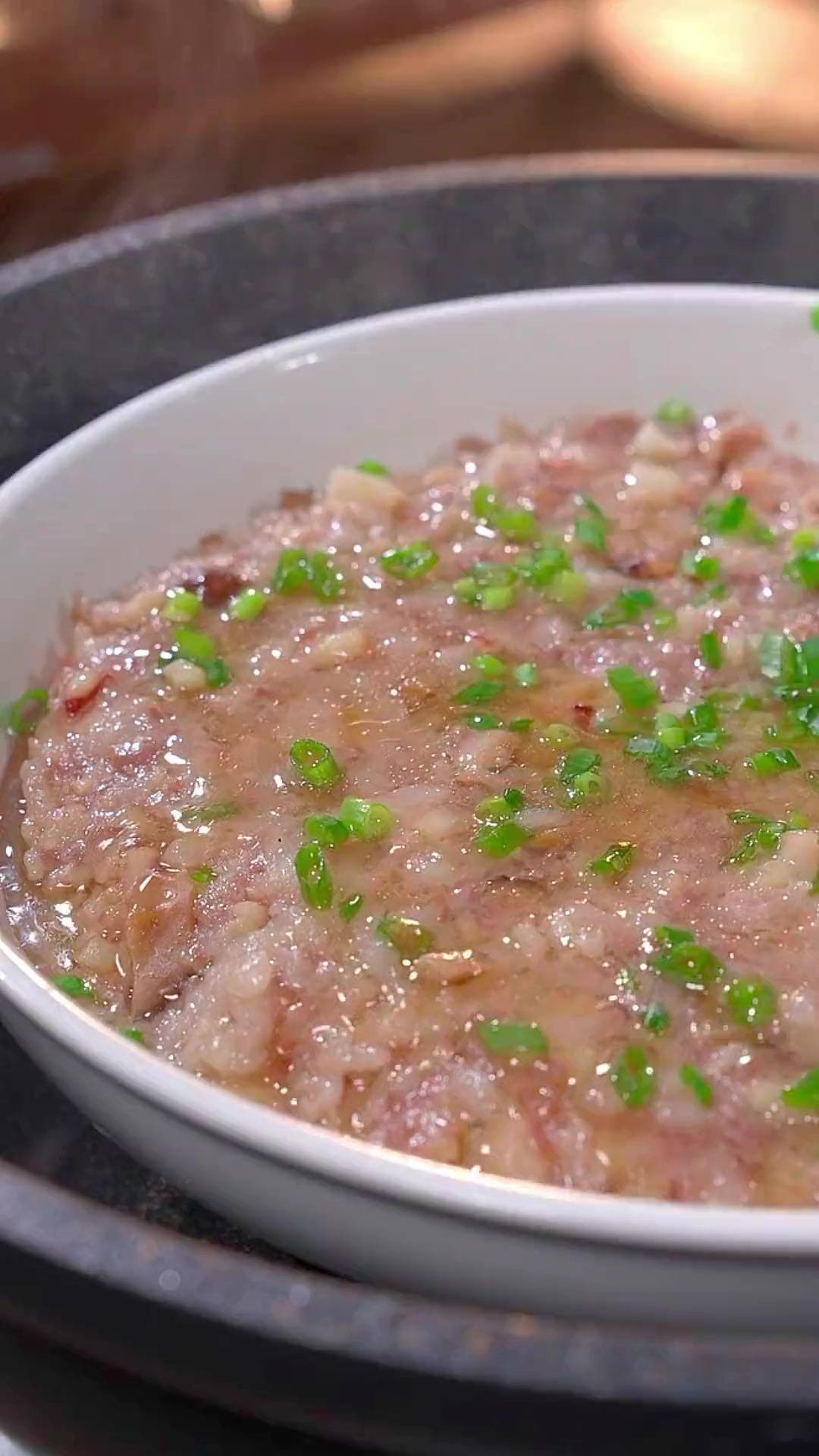 咸香下饭的土鱿蒸肉饼，每次做这个菜家里都要多煮五碗饭！