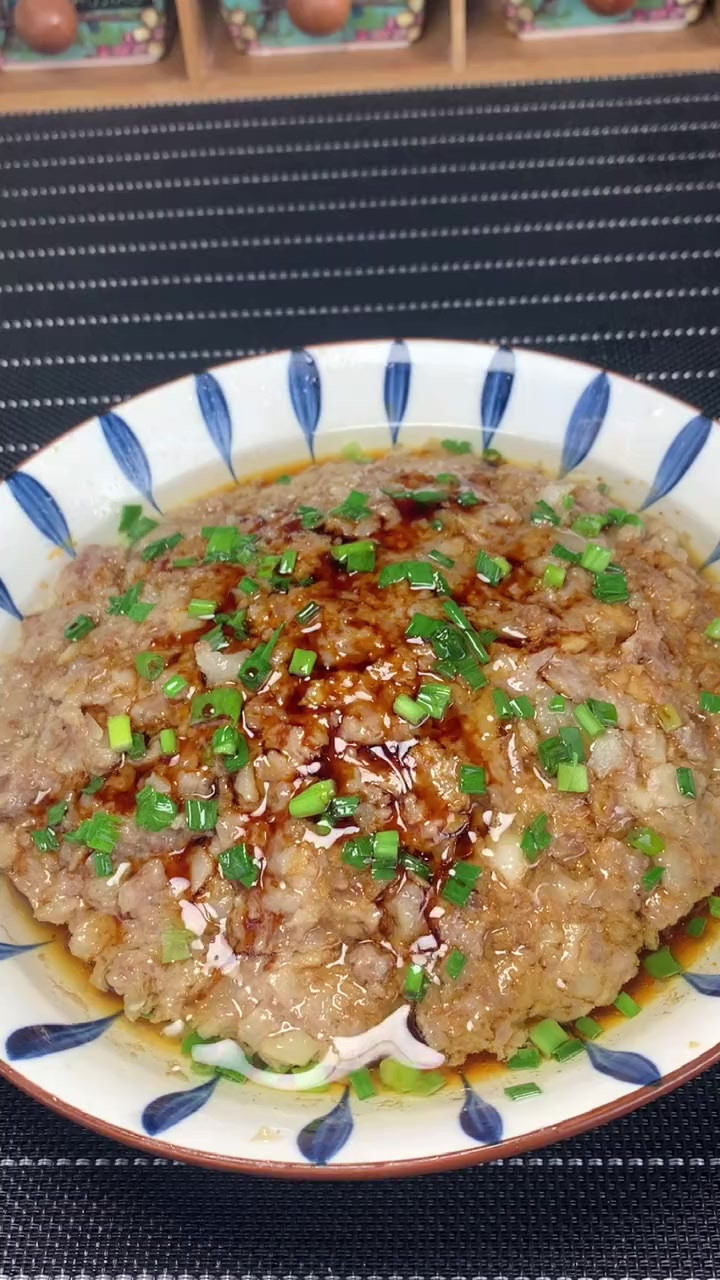 我们喜欢的蒸肉饼