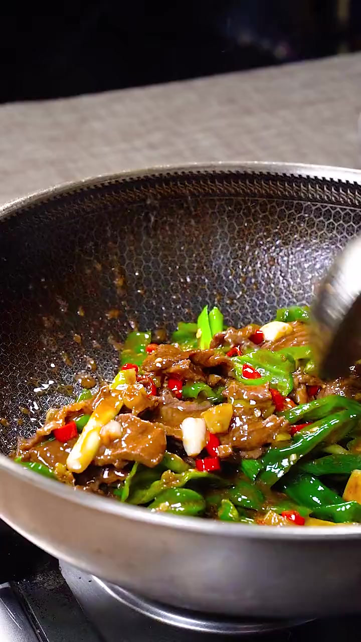家常下饭菜小炒牛肉，干饭人必备！