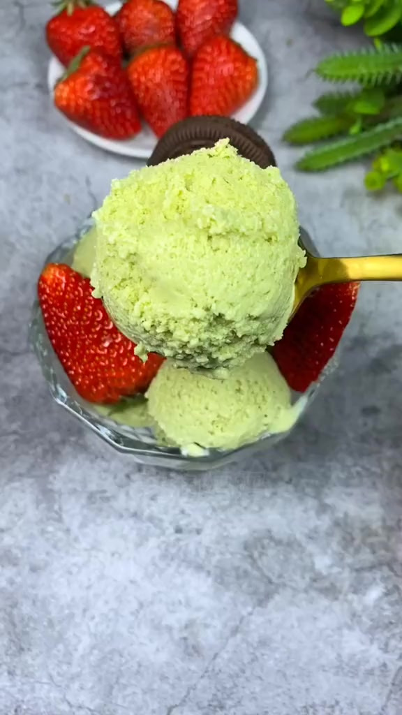 在家就能做的冰激凌，不需要淡奶油照样好吃