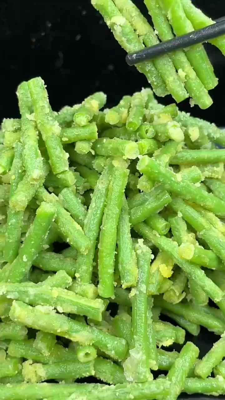 大家快点做起来吧蒸豆角