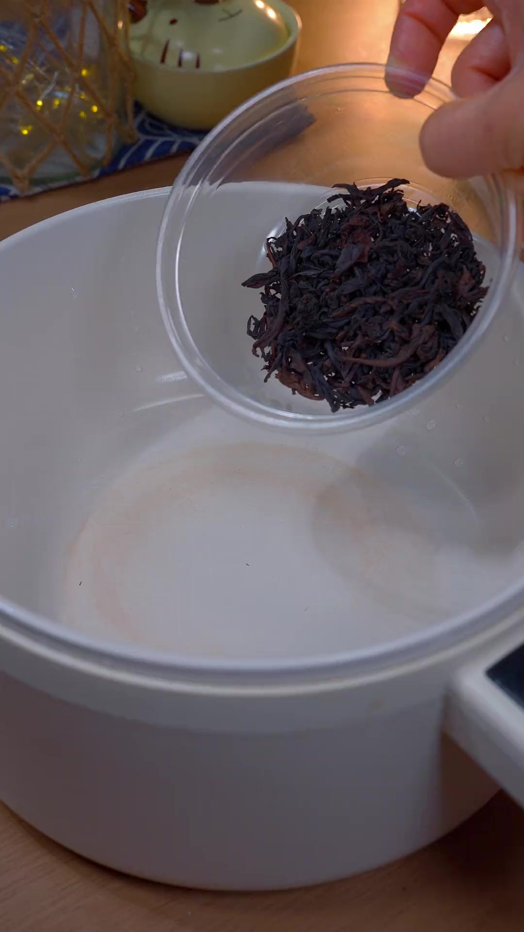 自己做的珍珠奶茶，茶香味十足奶香四溢真是太好喝了