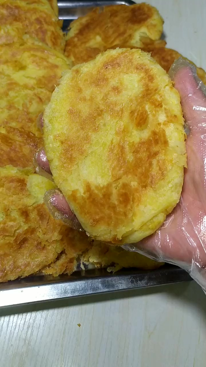 特色香酥软烧饼 教程