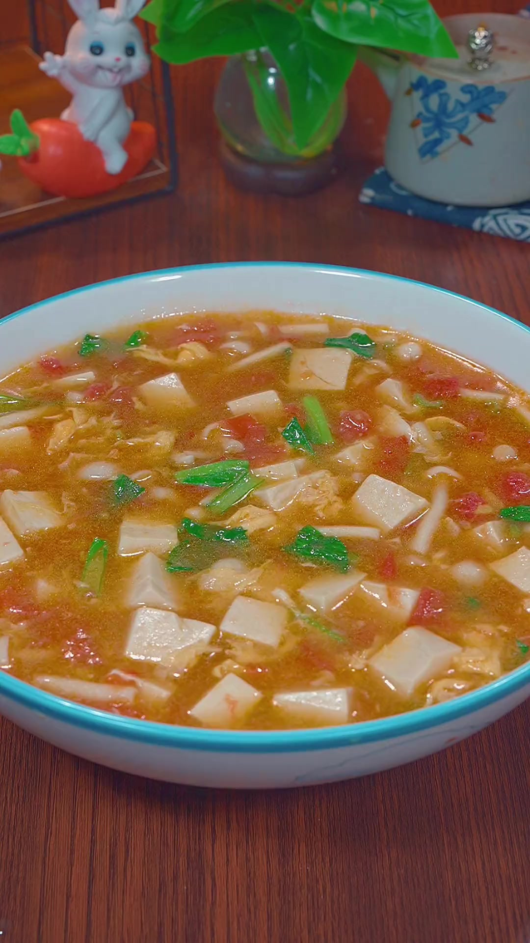 蔬菜豆腐汤这样做,鲜美又营养,做法简单