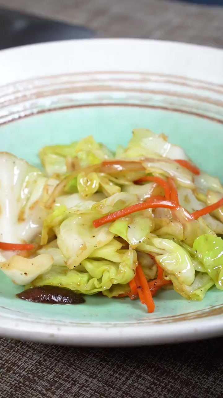 开胃下饭的生炒卷心菜来啦，快来点赞收藏吧