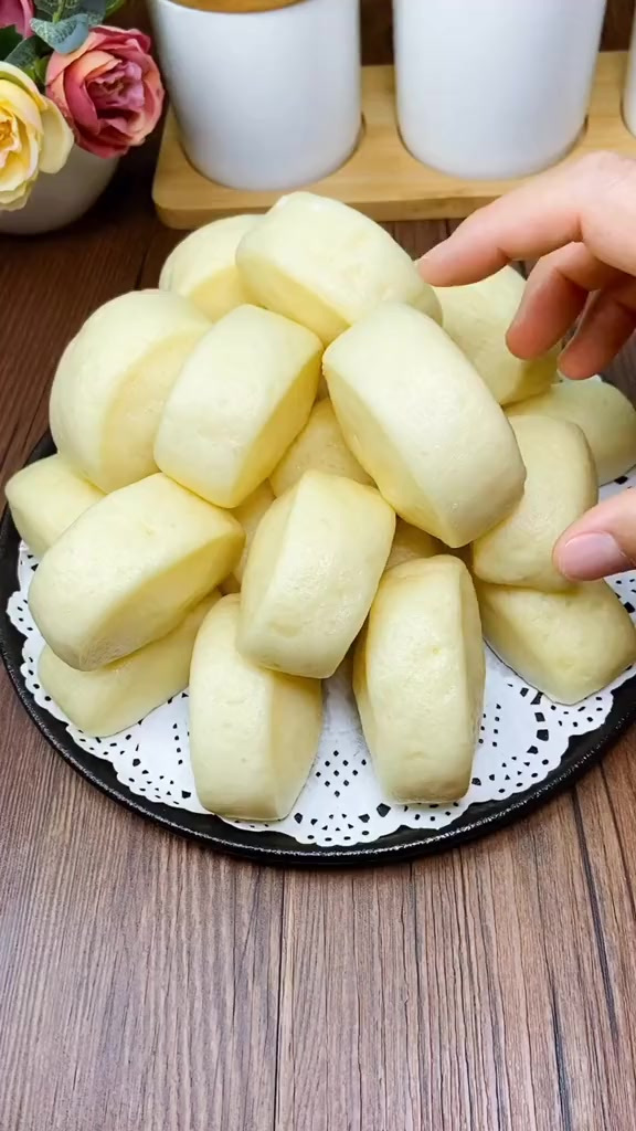 自制山药小馒头 香甜松软 孩子一口一个 给孩子当零食吃