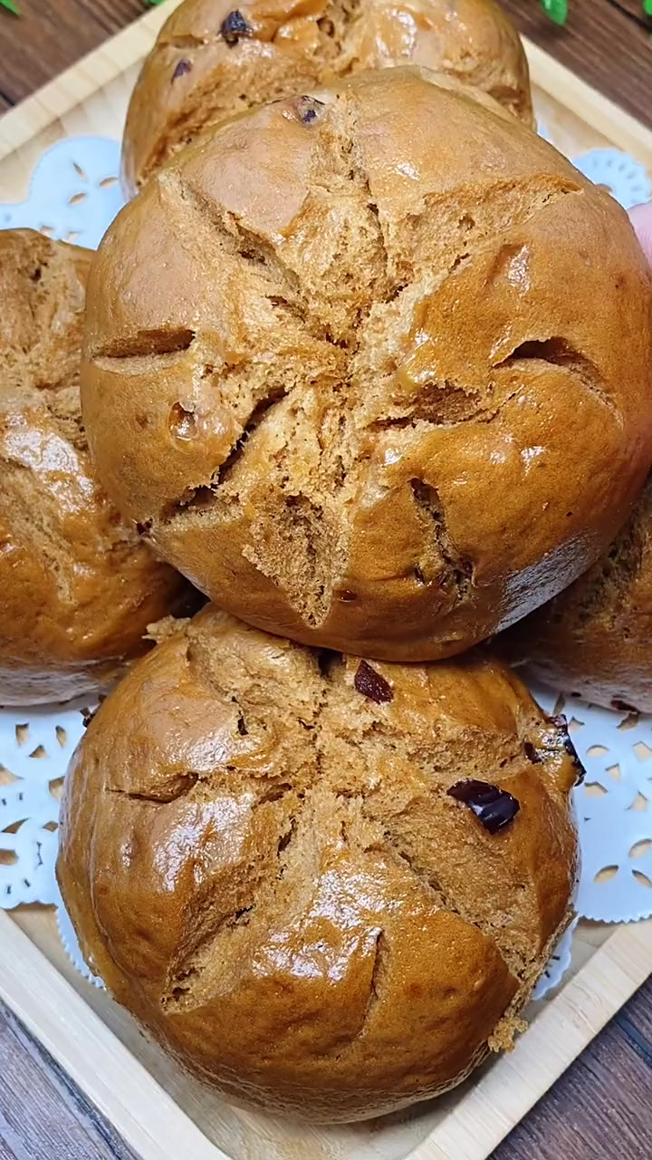 红糖大枣开花馒头红糖大枣开花馒头的做法,比面包都好吃