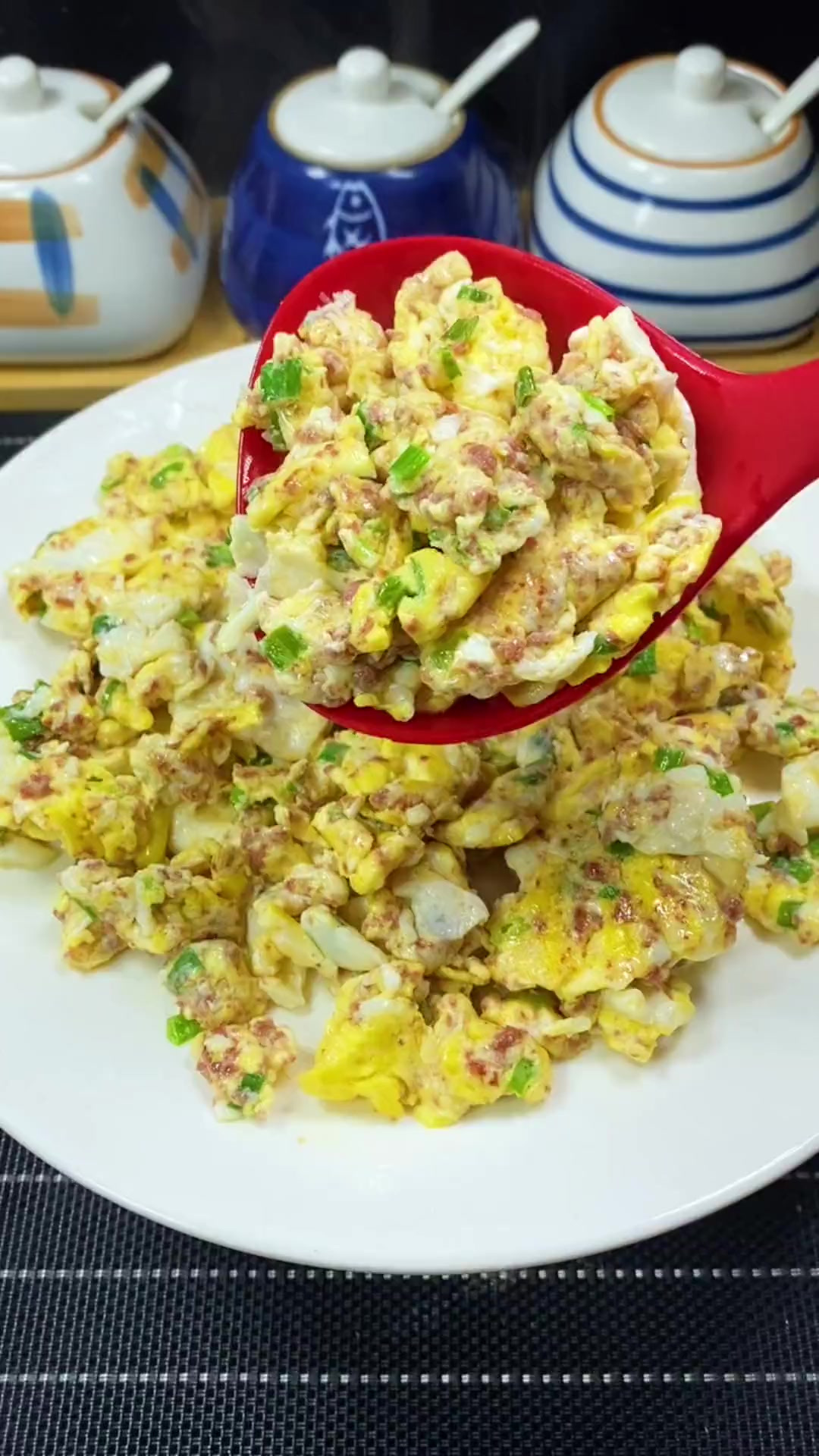 虾酱炒鸡蛋孩子的最爱