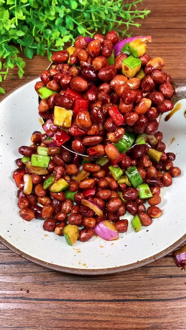 夏天必备下九菜，老醋花生