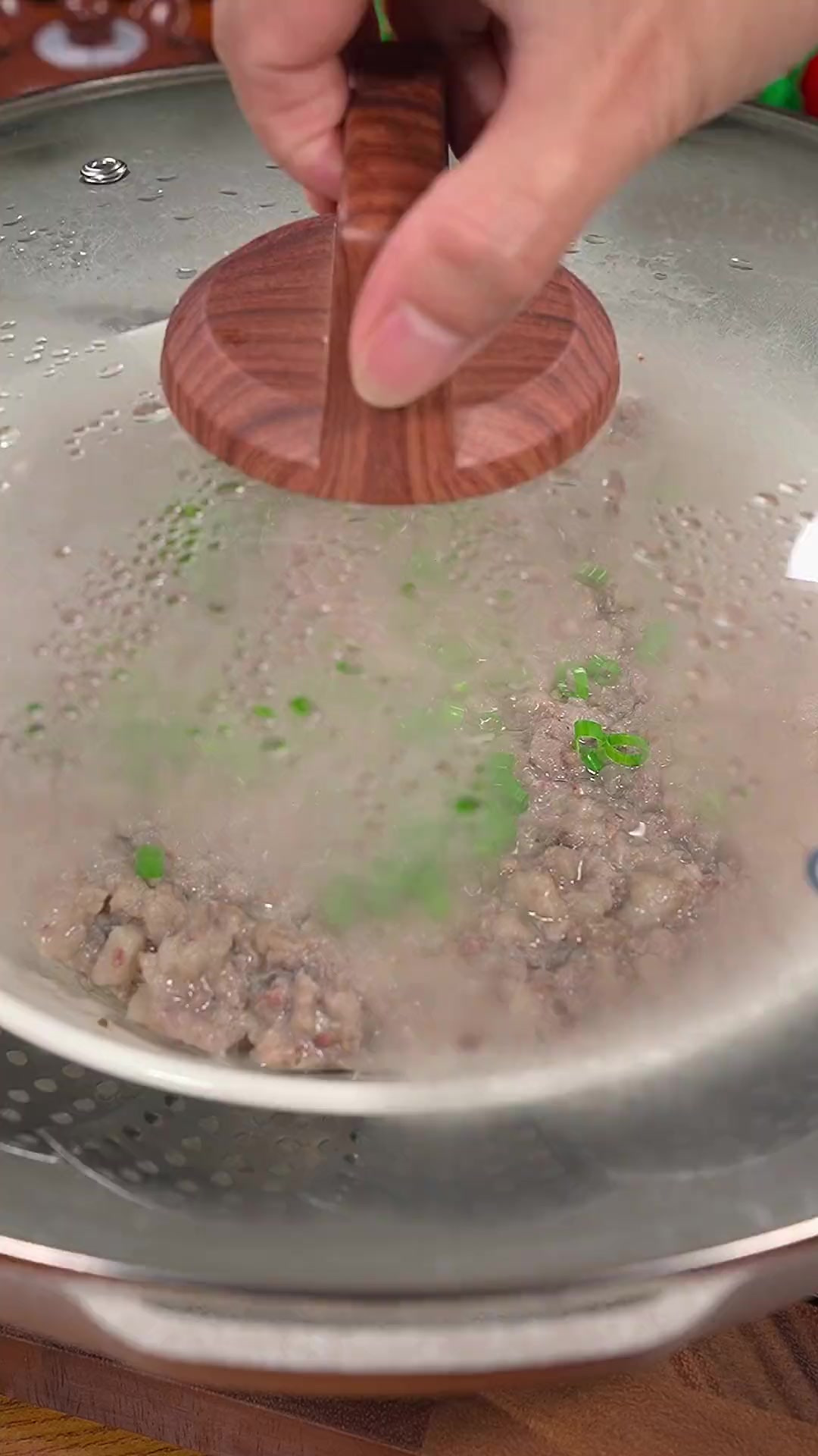 潮汕下饭菜，咸吊桶蒸肉饼，学会了记得家里多煮点大米饭