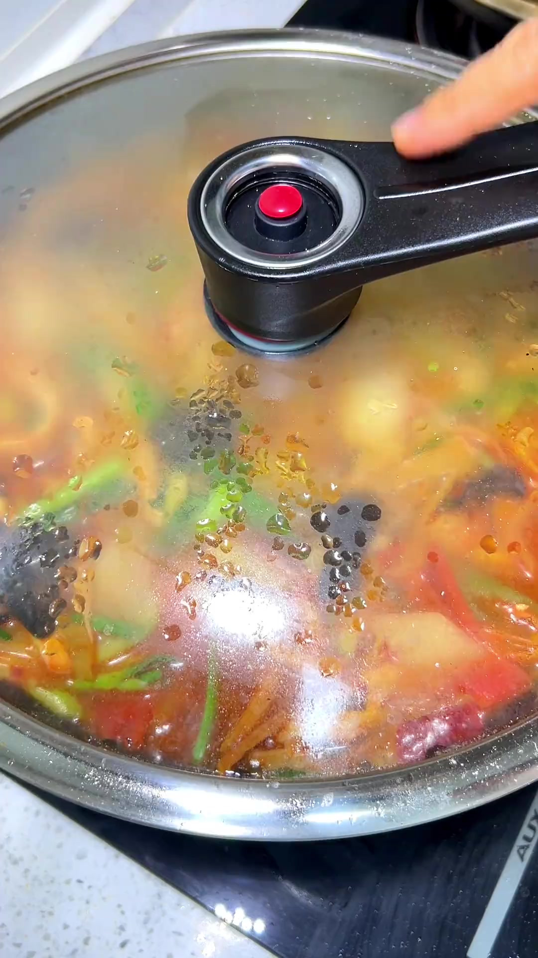 老陕人都爱吃的豆腐丝烩菜，特别适合这个下雨天