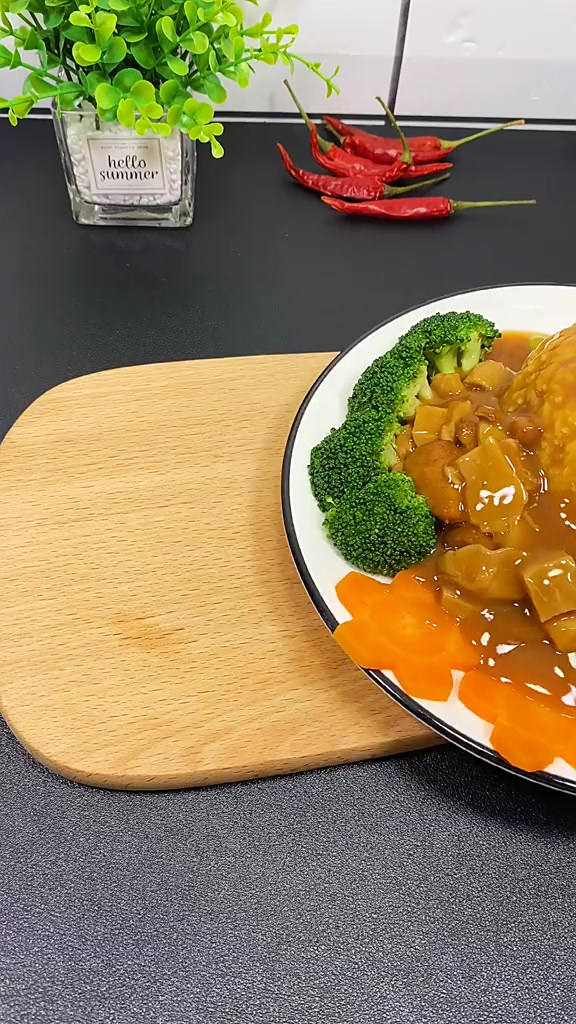 在家做一顿鲍汁捞饭，营养又美味