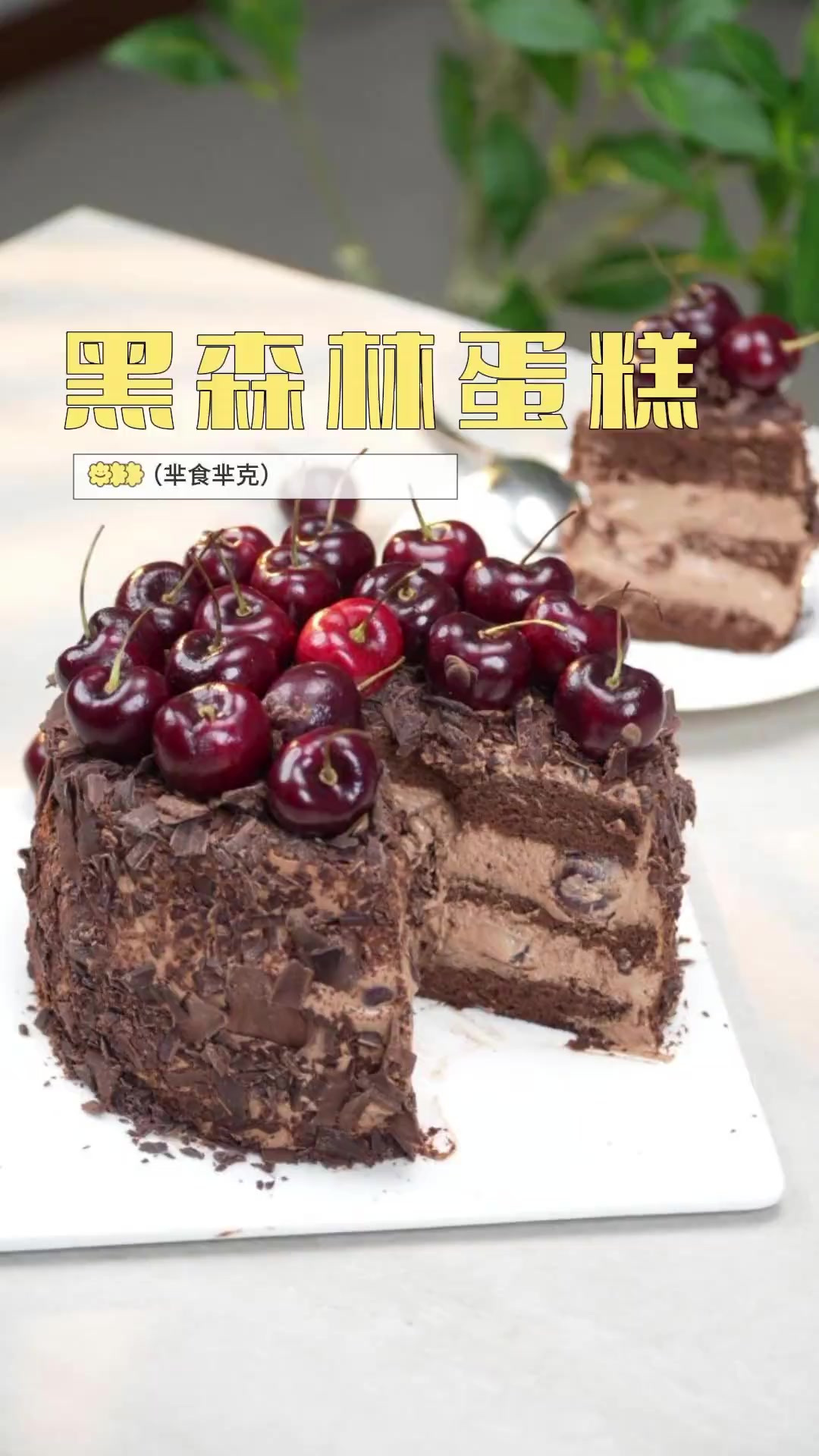 超正宗德系黑森林蛋糕经典的果然是最好吃的！