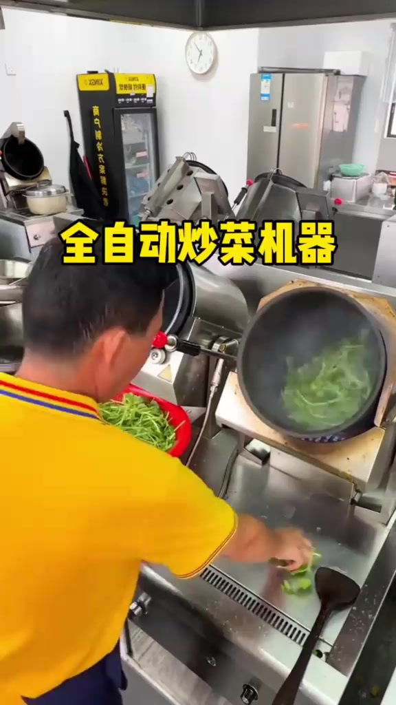 食堂外卖炒菜新方式:全自动炒菜机揭秘,智能美味轻松搞定