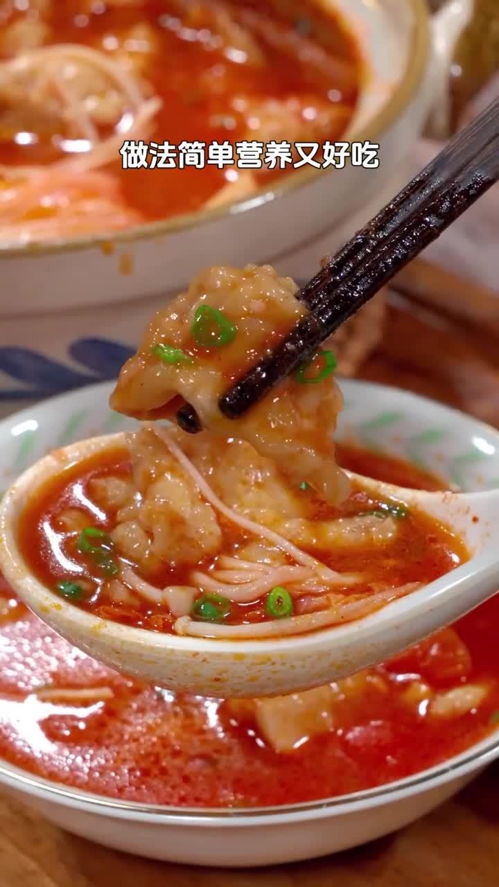 小朋友挑食不用愁!试试番茄滑肉,酸爽开胃,简单营养又好吃