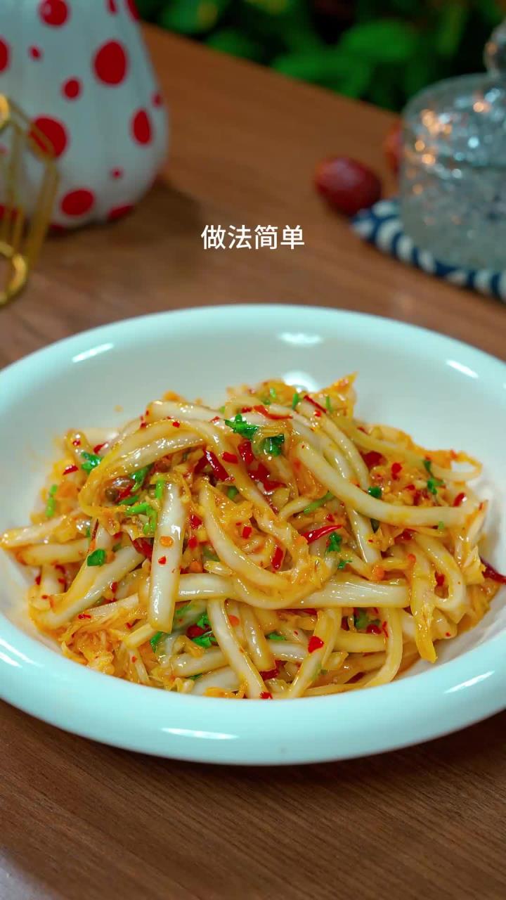 别总炒娃娃菜啦!试试这样凉拌,酸辣脆爽超开胃!
