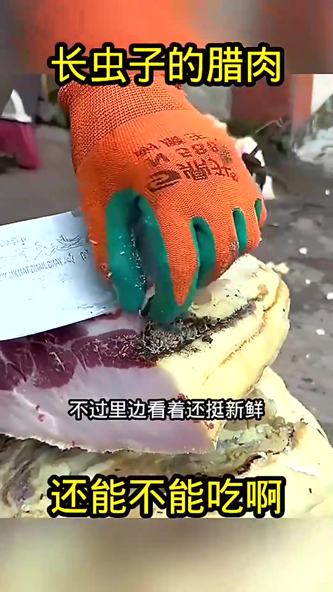  长虫子的腊肉,还能不能吃啊!