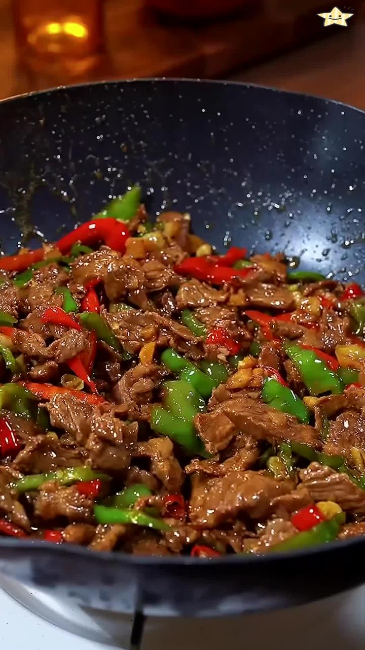 泡椒牛肉的绝佳做法,鲜香扑鼻,家人都爱吃,米饭多加几碗!
