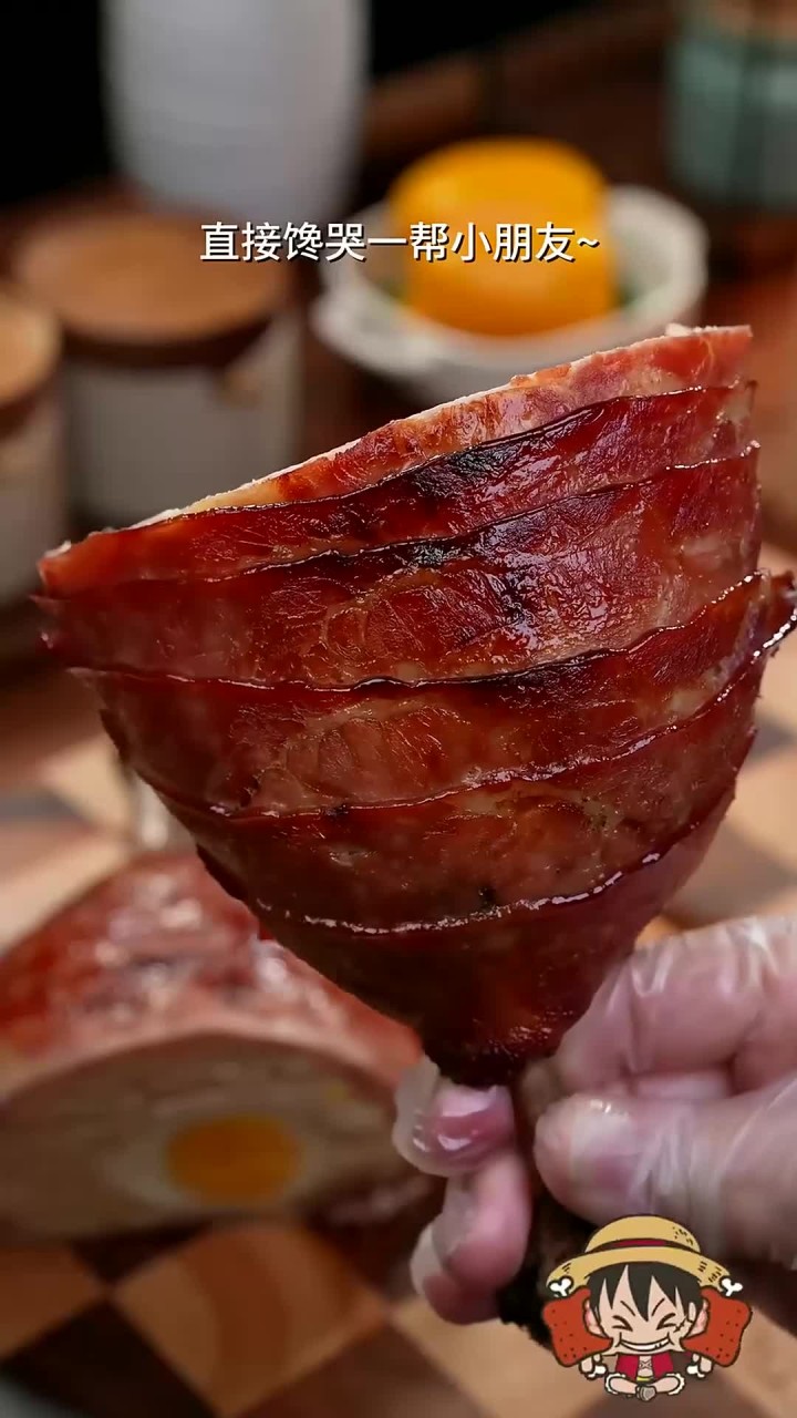 巨好吃的路飞同款大鸡腿被我复刻出来啦，妈呀一口下去太香了
