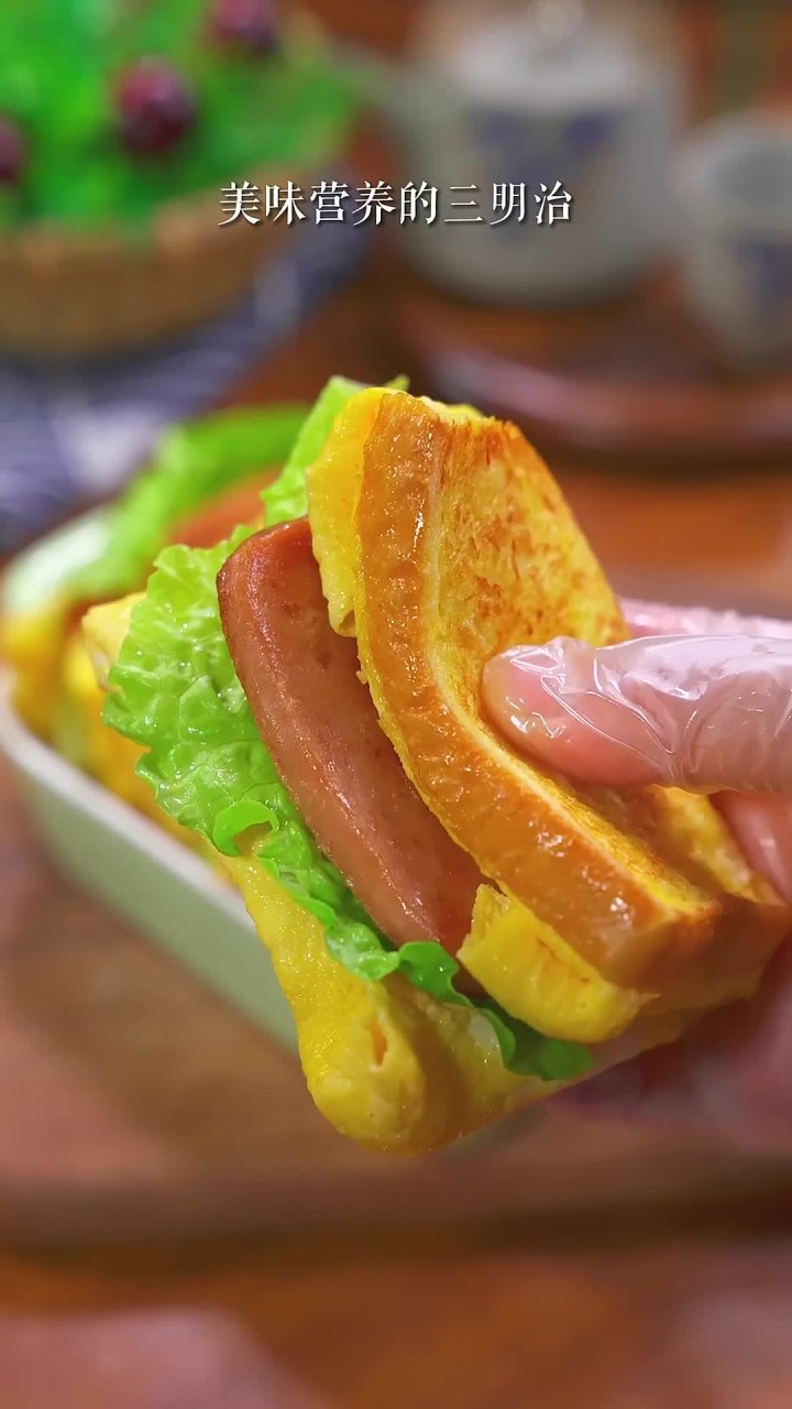 如果孩子不爱吃早餐，就做这个营养美味的三明治，孩子们特别喜欢