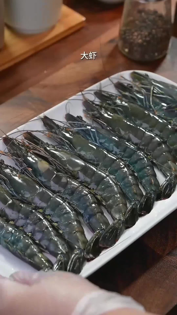 让全家馋到哭的芥末虾球,喜欢大虾的一定要学会