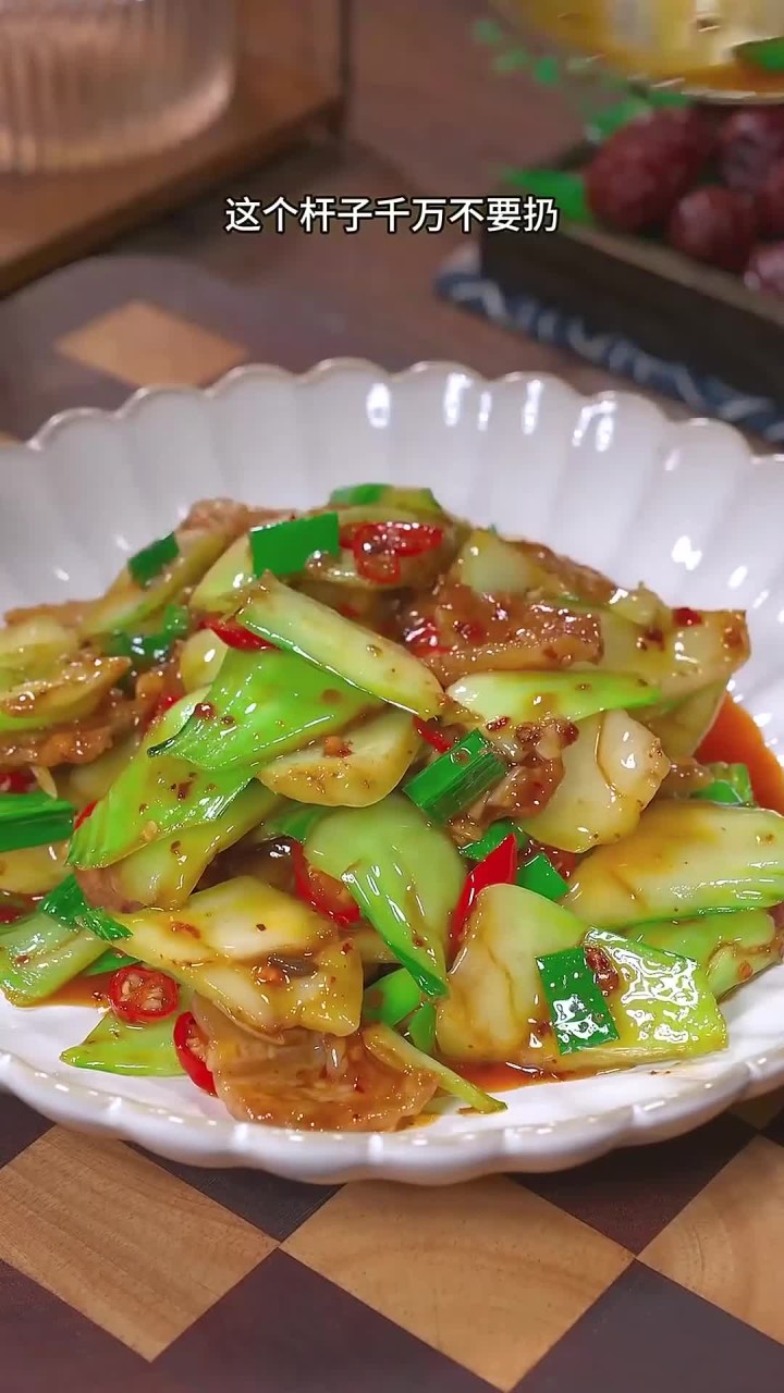 香辣小白菜,简单又美味的做法,令人惊艳不已!