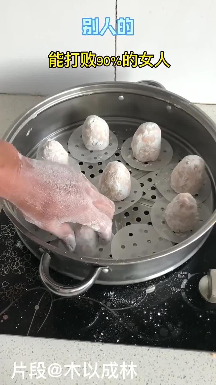 糯叽叽的红薯糯米糕，软糯香甜超好吃！而且很简单哦！