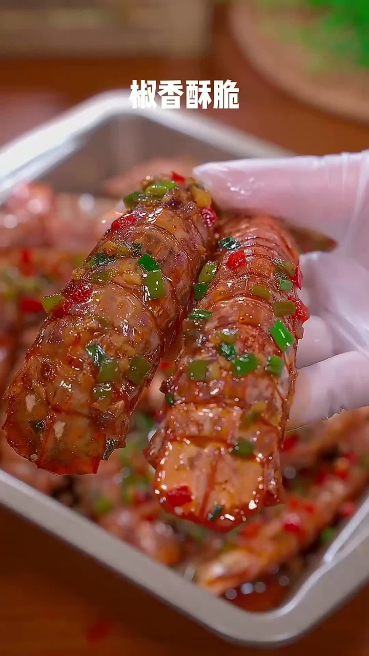 外面饭店的椒盐皮皮虾,究竟为何如此美味?秘诀竟在于这一步!