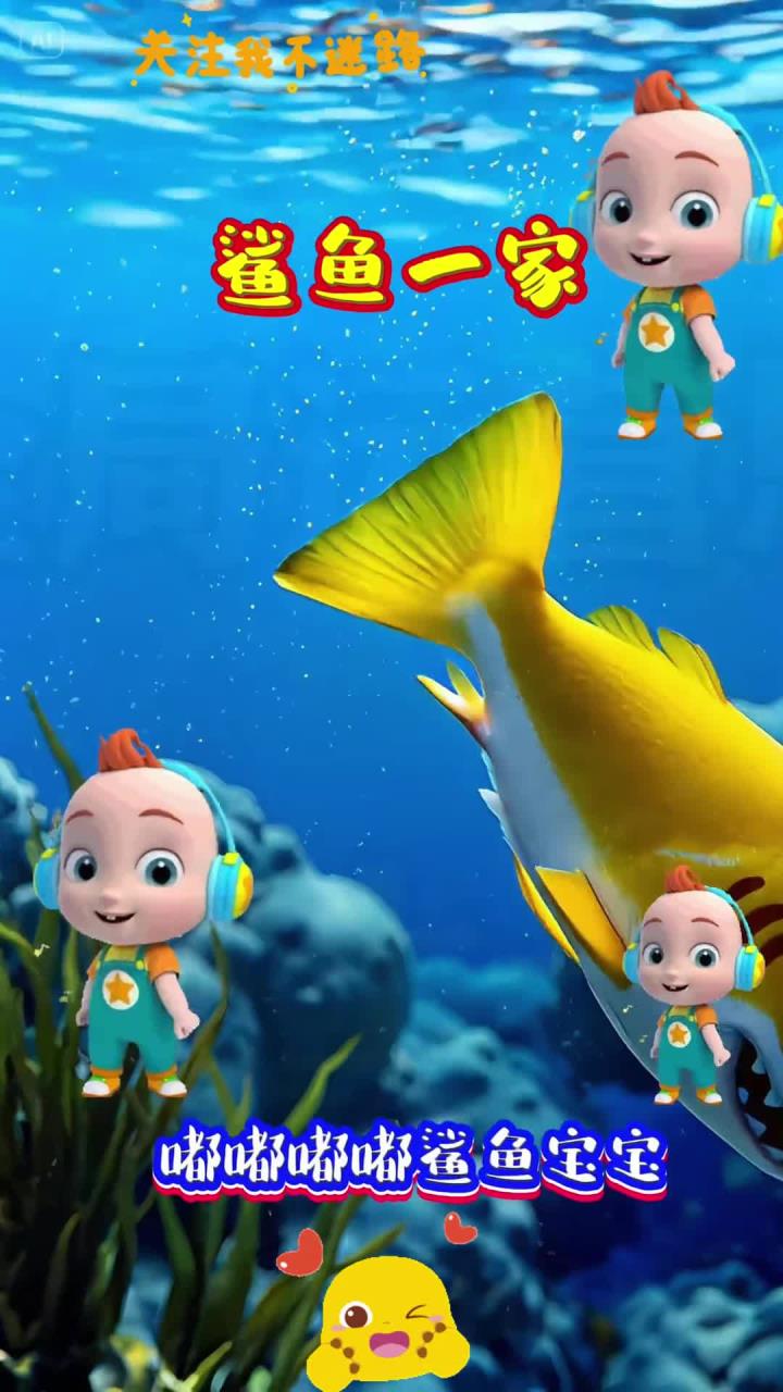 鲨鱼一家宝宝儿歌