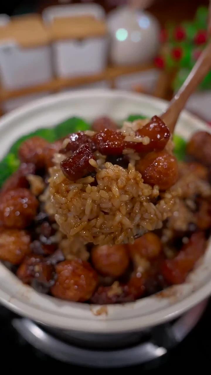 一定要给家人做上这道香菇卤肉饭，真的太香了，好吃到停不下来