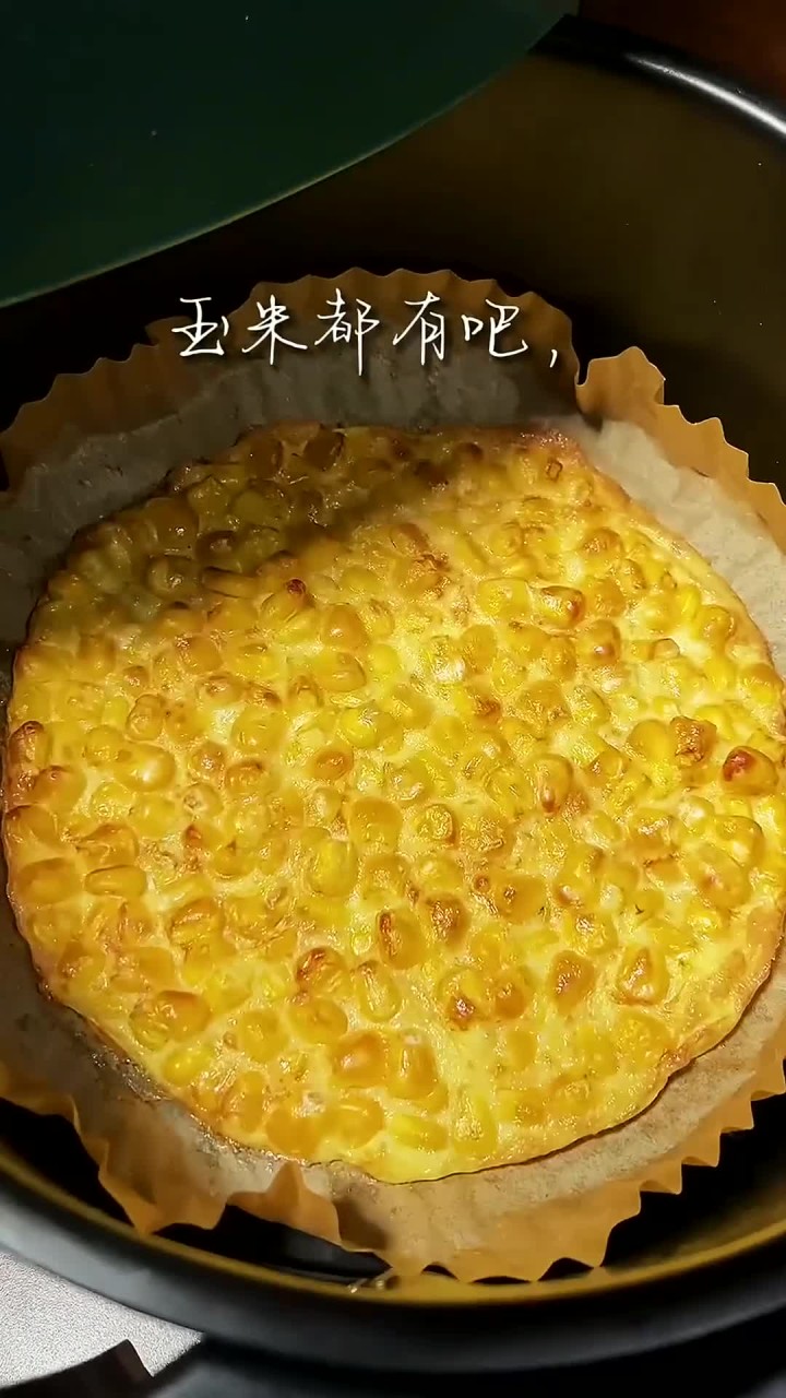 如果你有一颗玉米粒,再也不用馋外面卖的酥脆可口好吃到爆的黄金玉米烙,又简单又好做