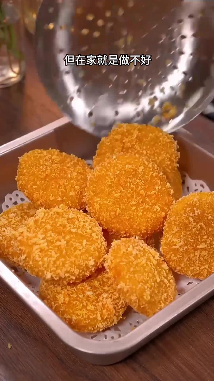 南瓜饼很多人都爱吃 但就是做不好 今天按我这个方法不仅简单还好吃