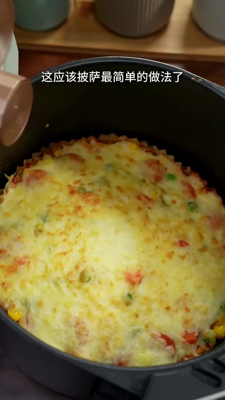 万万没想到吃不完的馒头还能做披萨,做法巨简单