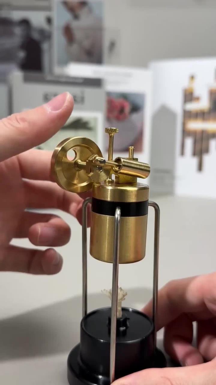 制作迷你蒸汽机模型全过程揭秘