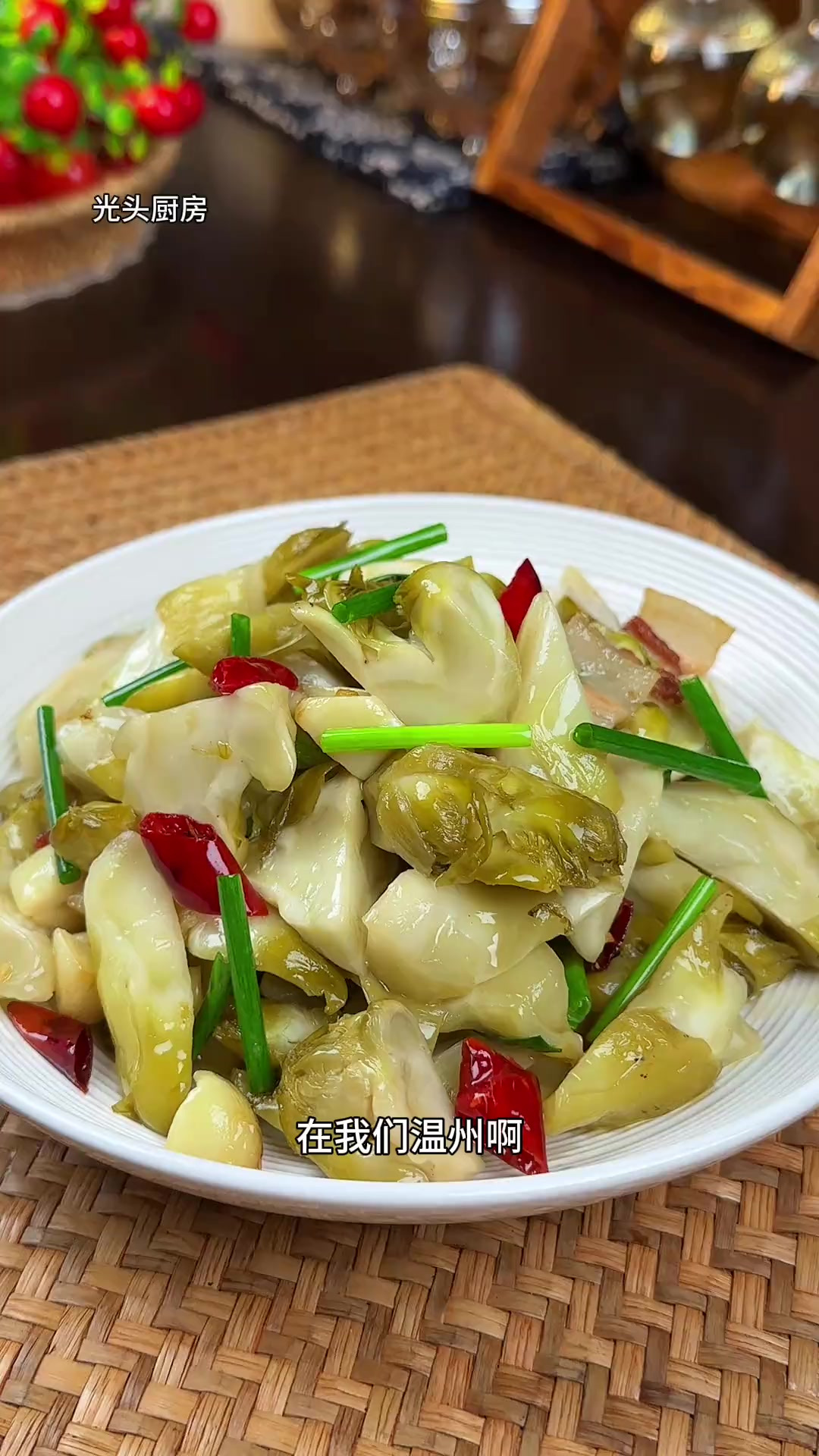 脆嫩爽口的温州娃娃菜,随便炒一下就很好吃