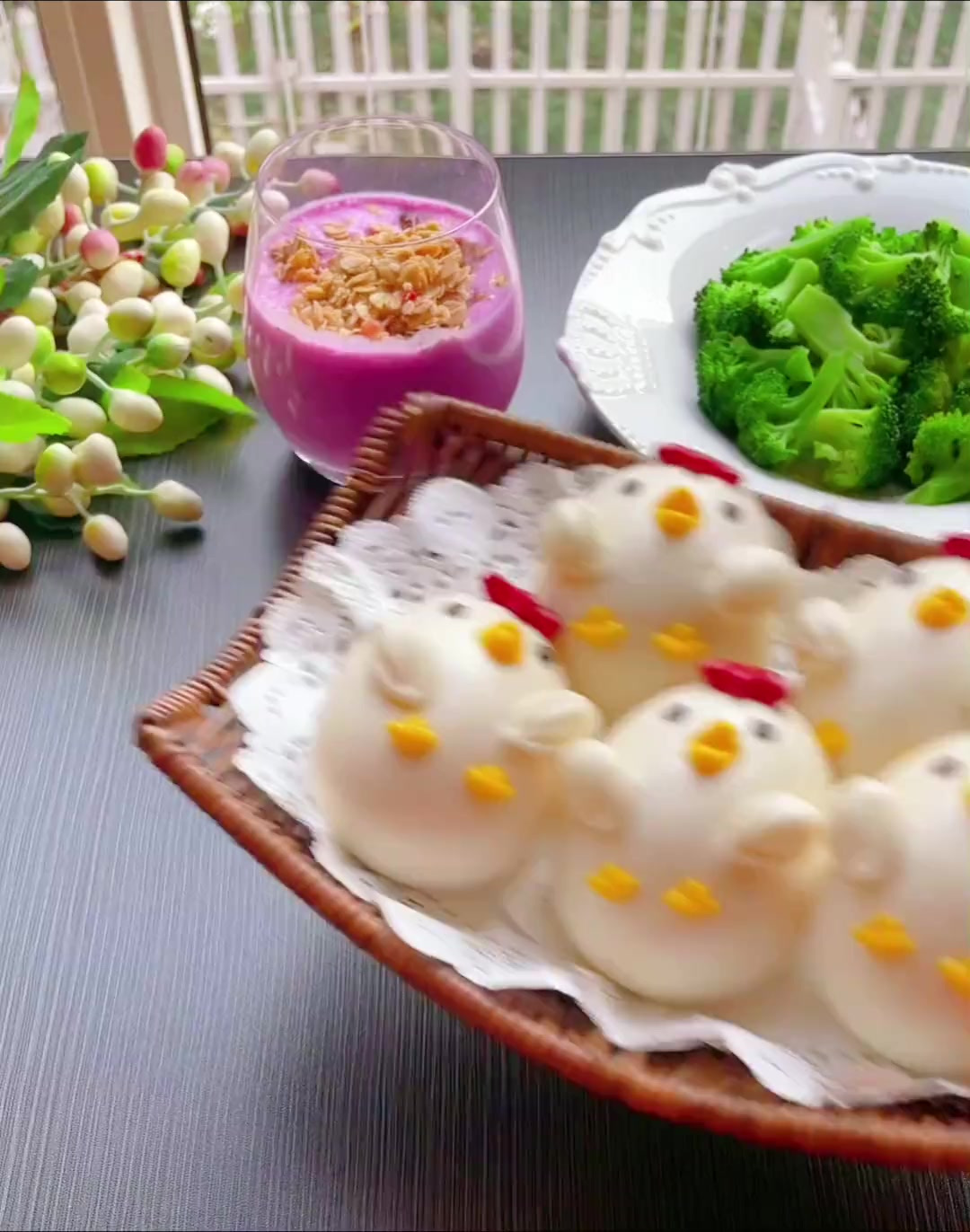 萌鸡小队驾到,呆萌可爱的小鸡馒头,做给宝宝一定喜欢的不得了