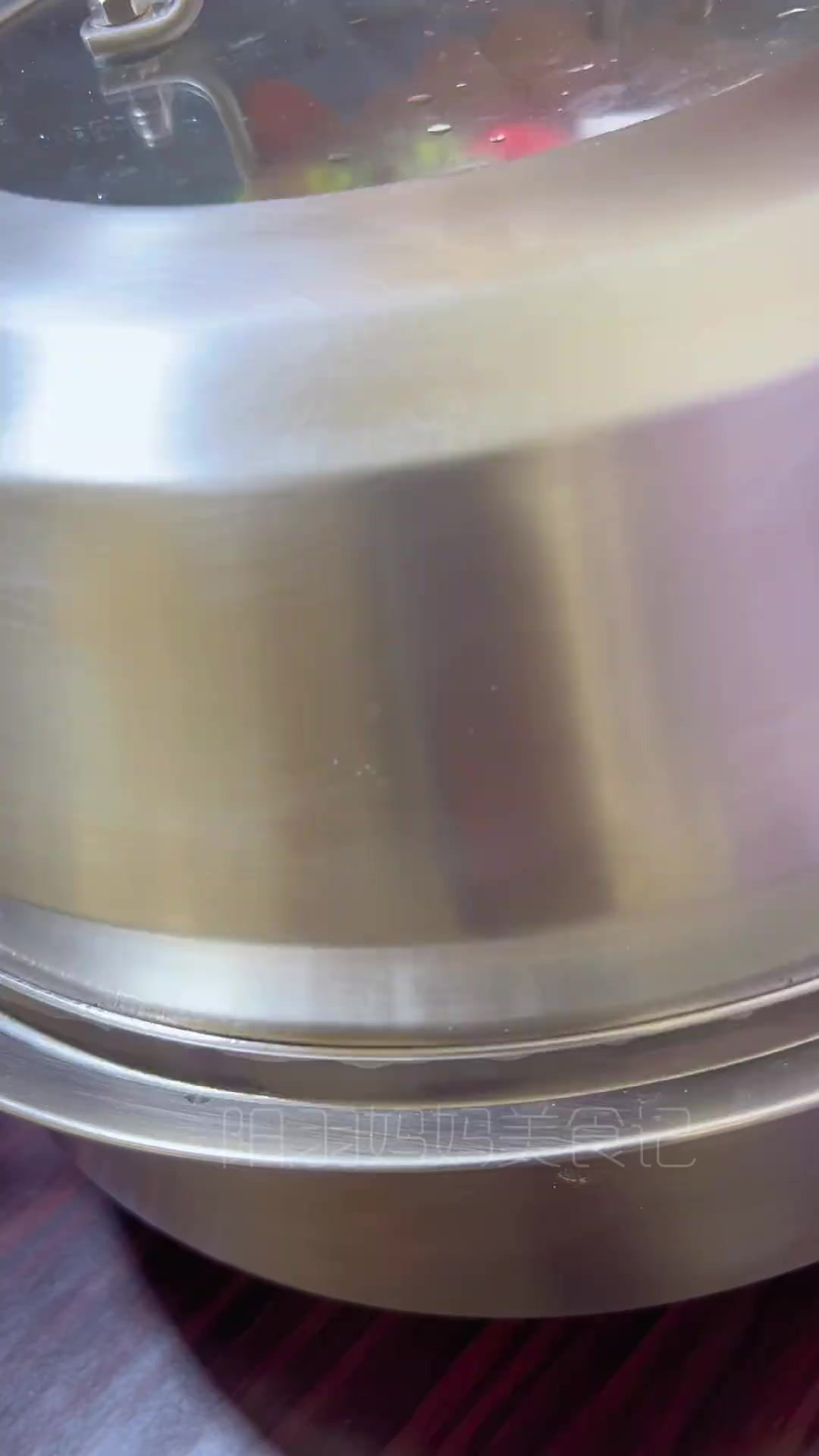 春之紫，紫薯蜜豆花卷