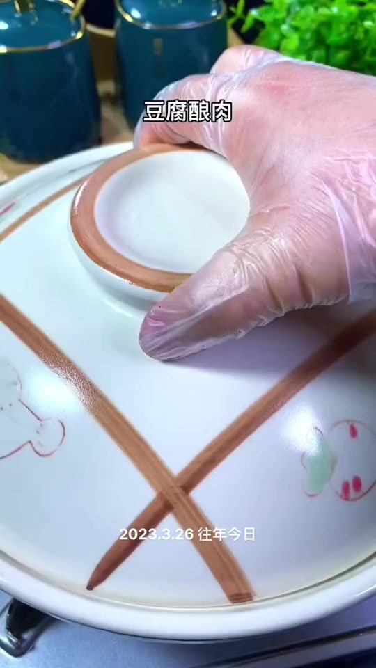 豆腐酿肉,我认为这是豆腐最好的做法,学会了又是你的拿手菜