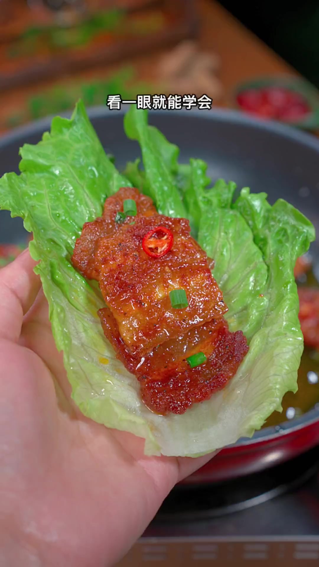 在这38度的天你要是想吃烤肉就像我这样在家做