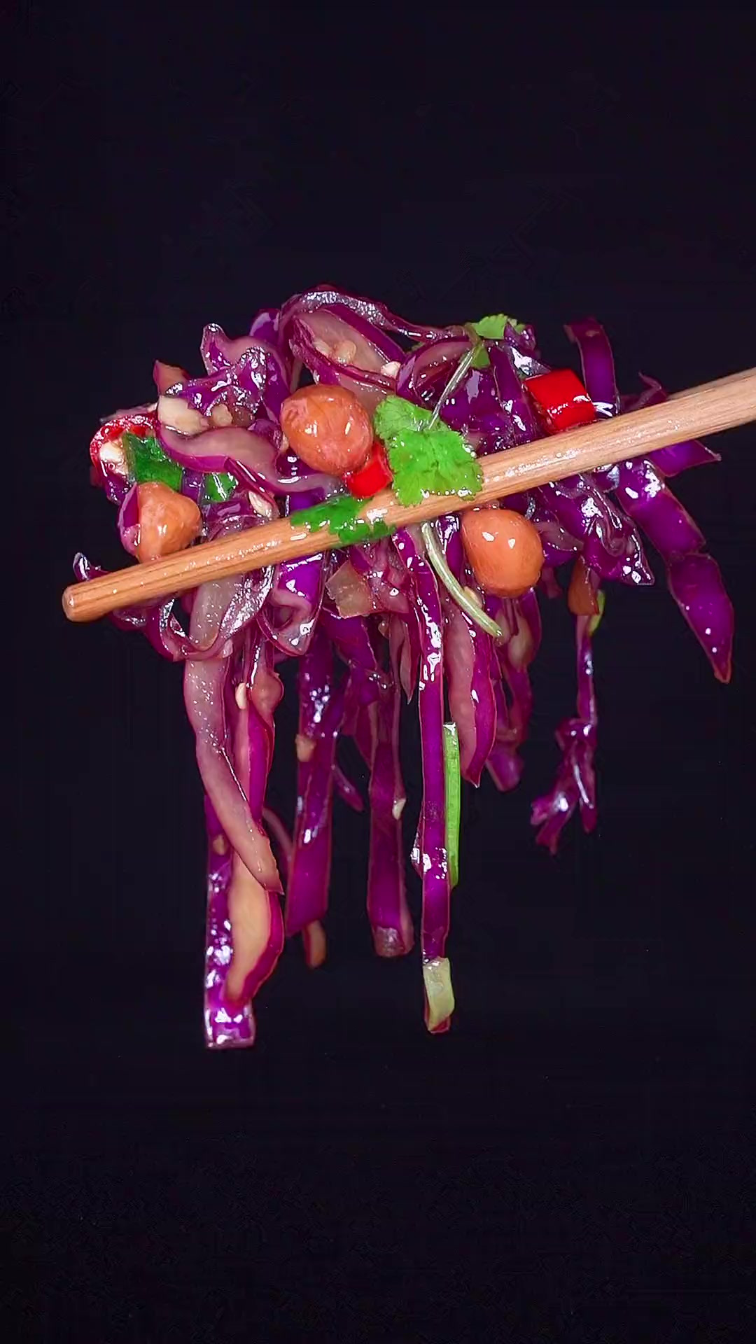 大家快点做起来吧凉拌紫甘蓝