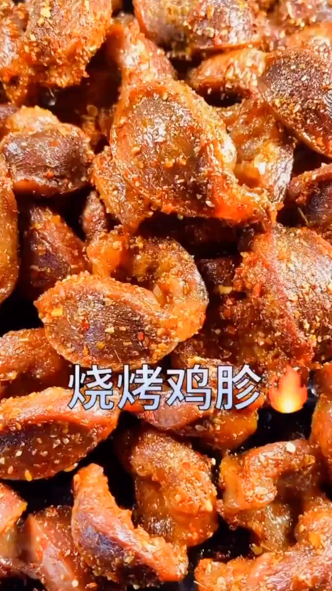 大家快点做起来吧家常菜烧烤鸡胗