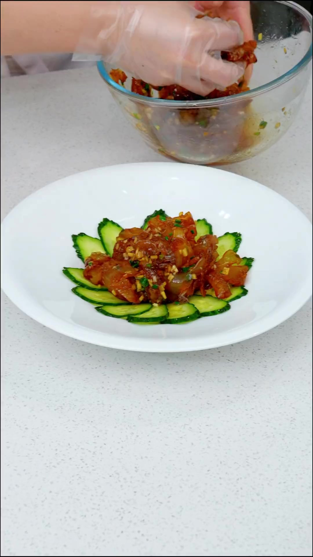 凉拌海蜇的做法！