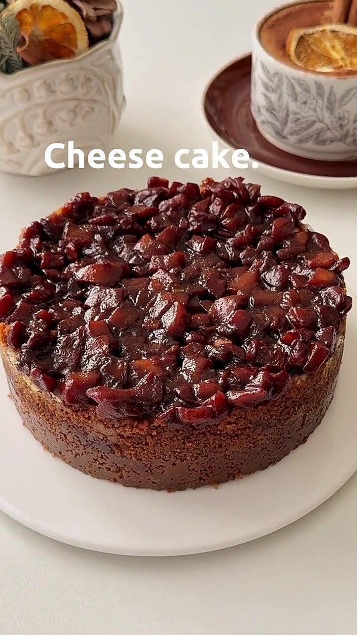 老友记蛋糕焦糖肉桂苹果纽约芝士蛋糕