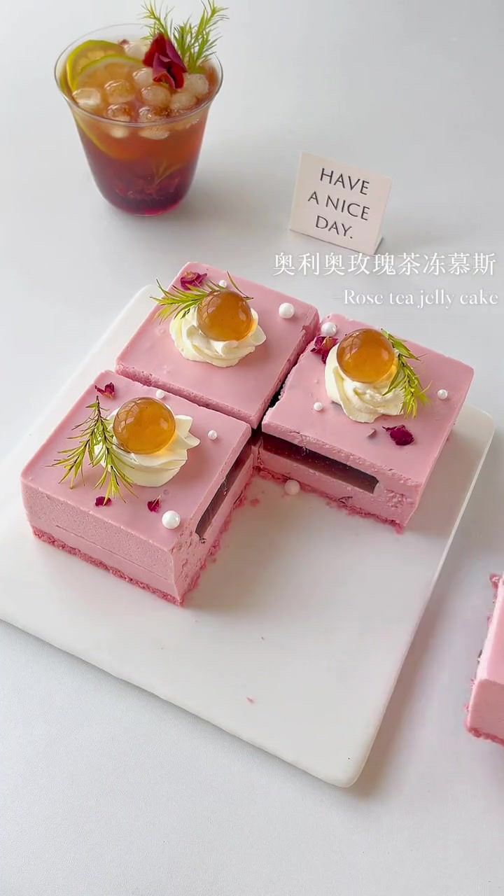 公主请吃少女心满满的春日小蛋糕