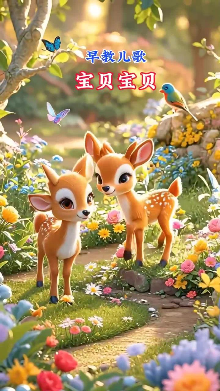 《宝贝宝贝》《小手拍拍》《动物歌》《小白兔白又白》《大公鸡》完整版