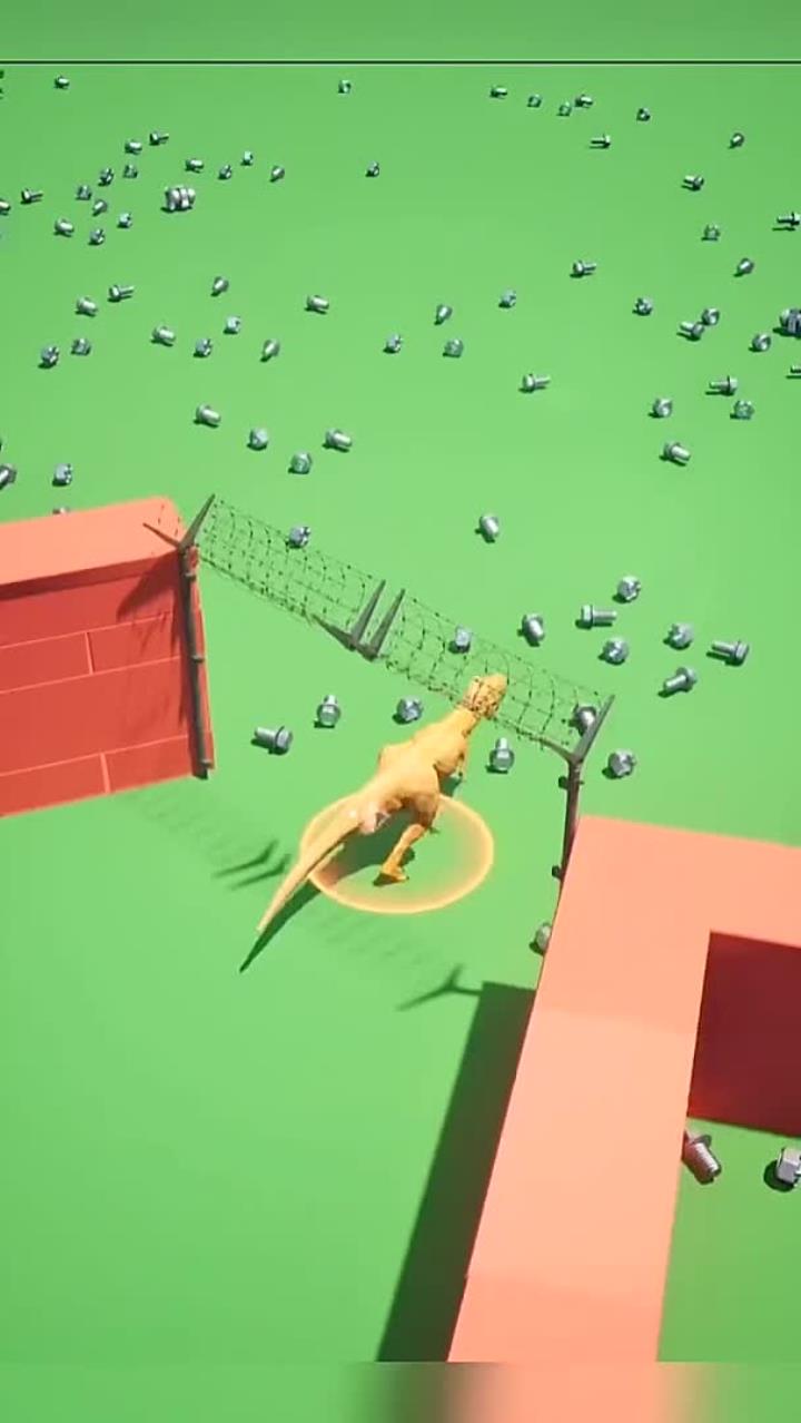 解压小游戏 一只小恐龙获得一身机甲,太酷了