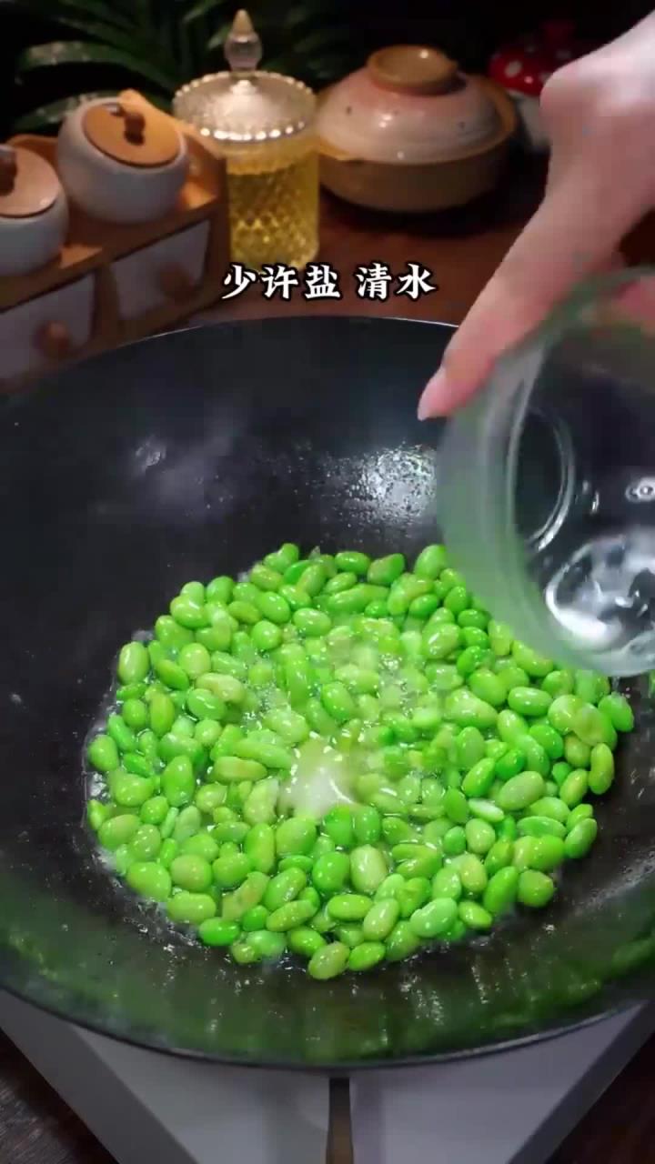 毛豆炒肉