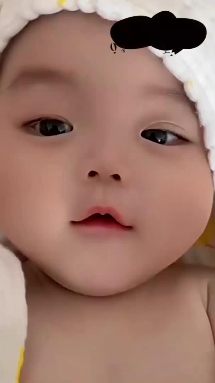 小可爱呀嘟嘟嘴照片