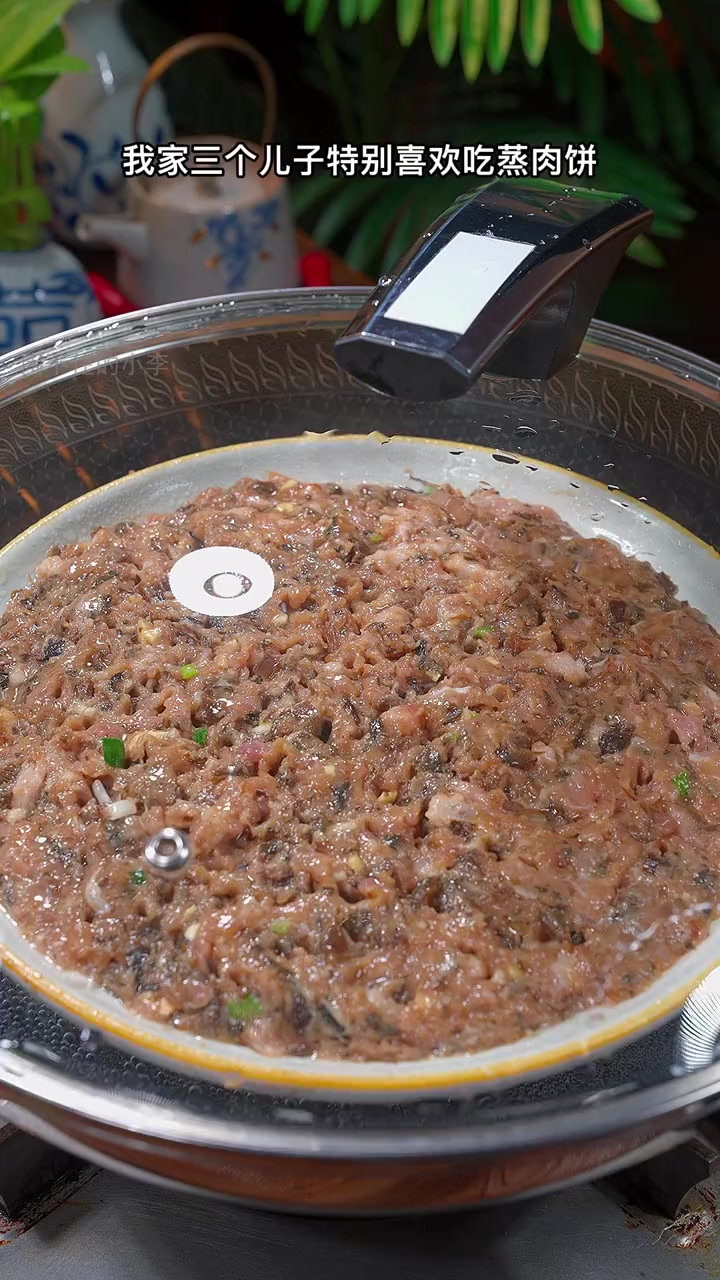 绍兴梅干菜蒸肉饼,儿子们最爱的人气家常菜!