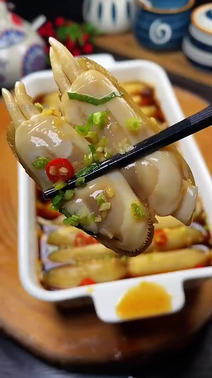 啤酒蛏子秘制捞汁,一口惊艳停不下来!